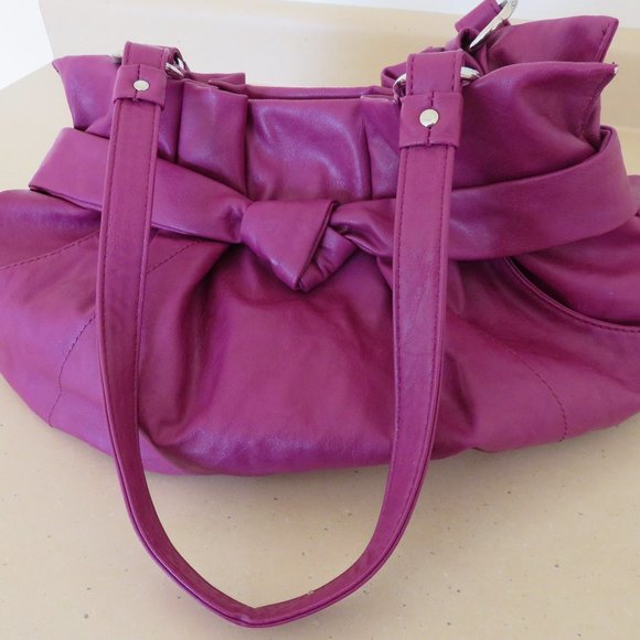 Elegant Magenta Women's Bag - Picture 1 of 7